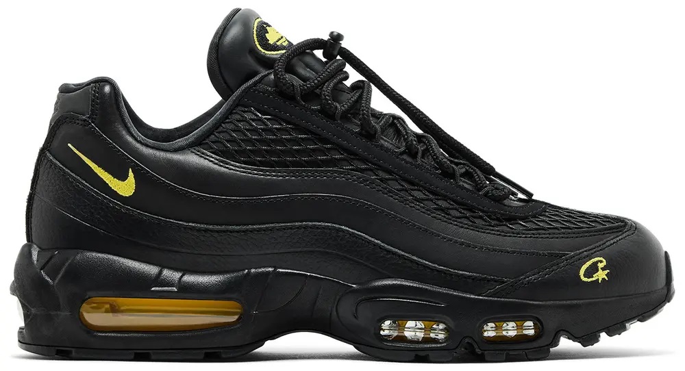Nike x Corteiz Air Max 95 SP Honey Black - Loro - Itens Exclusivos