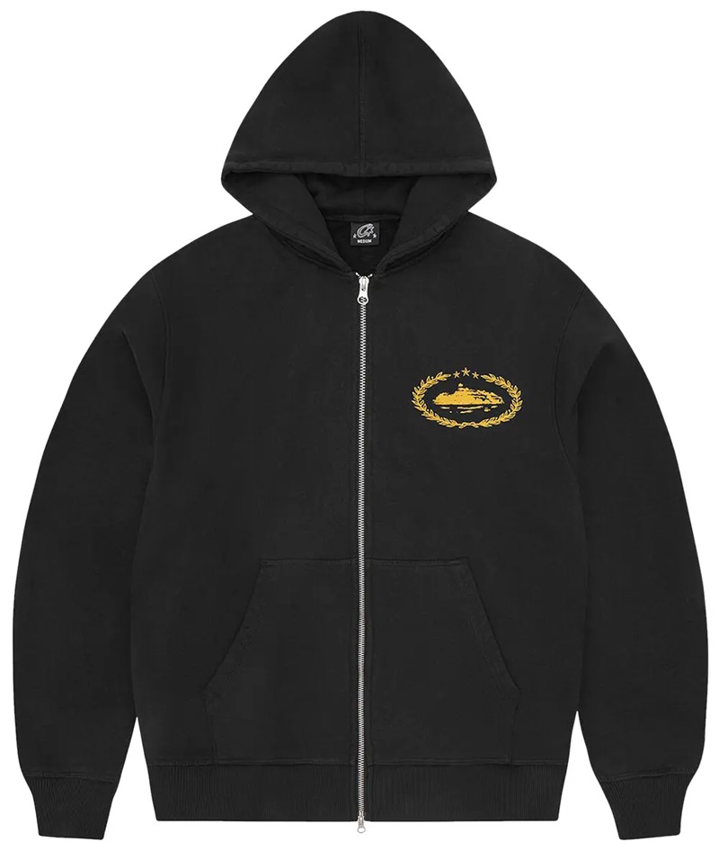 トップス CORTEIZ SUPERIOR E ZIP HOODIE Corteiz Superior Royale Zip Hoodie 'Black/Yellow' - Loro - Itens