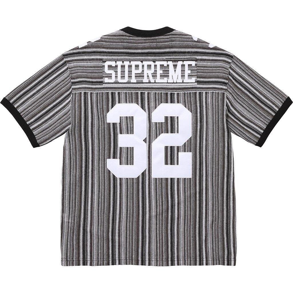 Supreme Open Knit Football Top Black Men's - SS25 - US - Loro