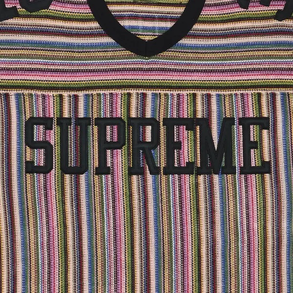 Supreme Open Knit Football Top 'Multicolor' - Loro - Itens