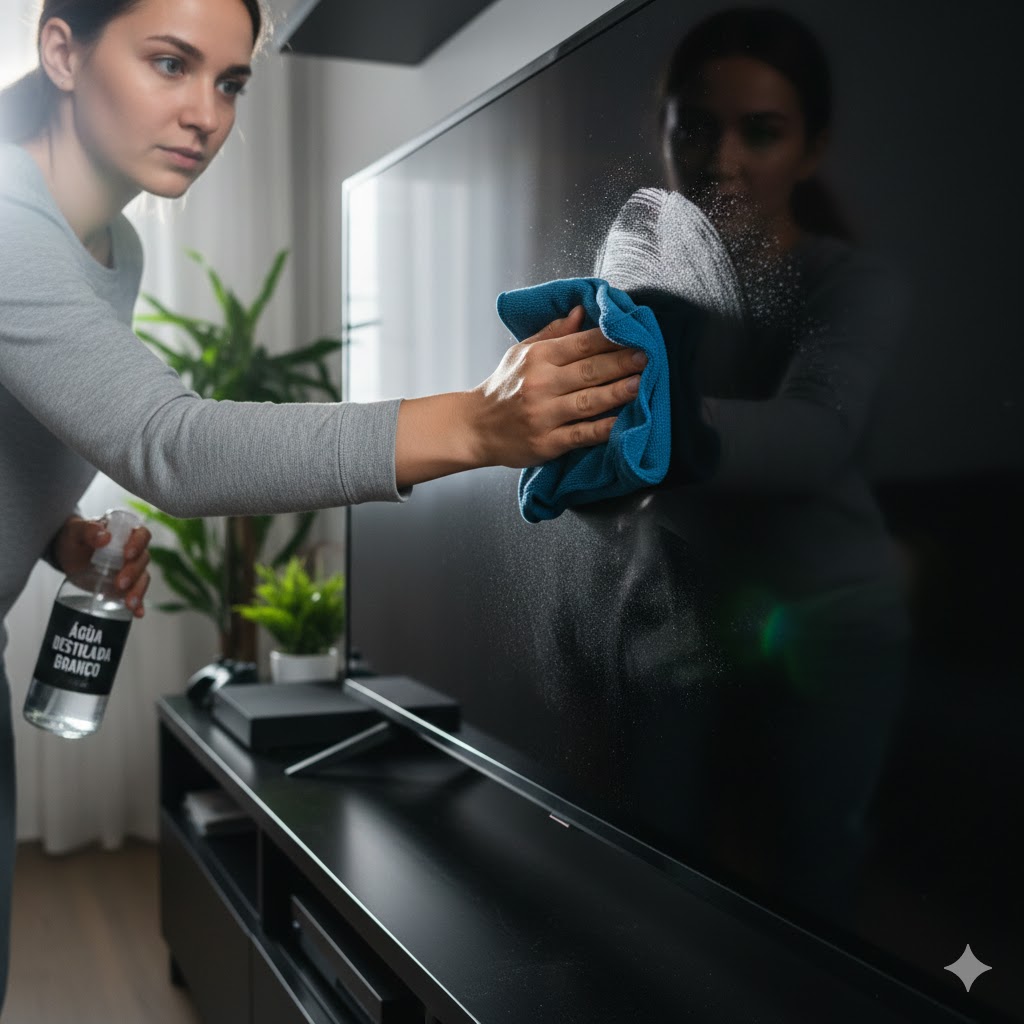 Limpar Tela De Tv Led