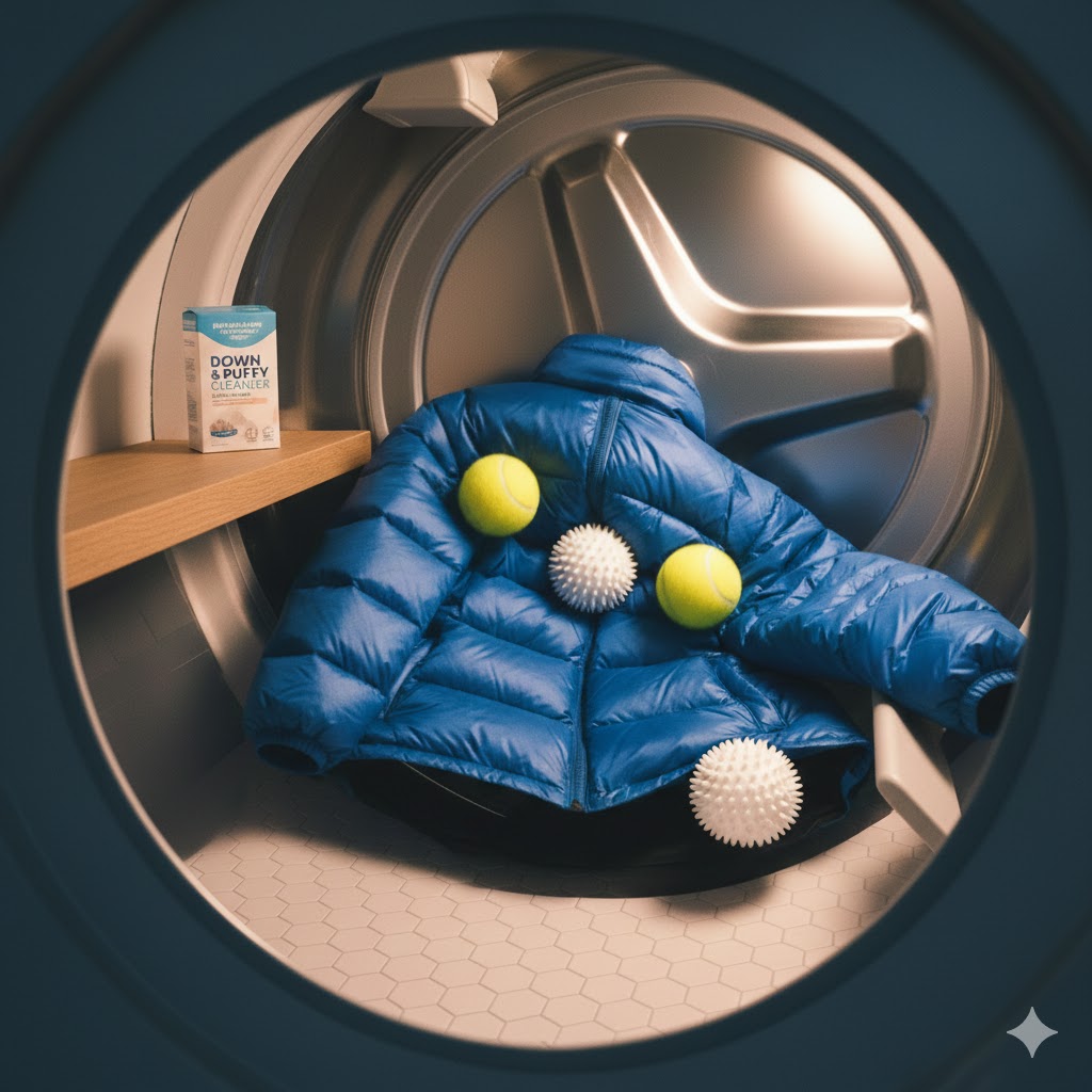 Lavar Jaqueta De Pluma