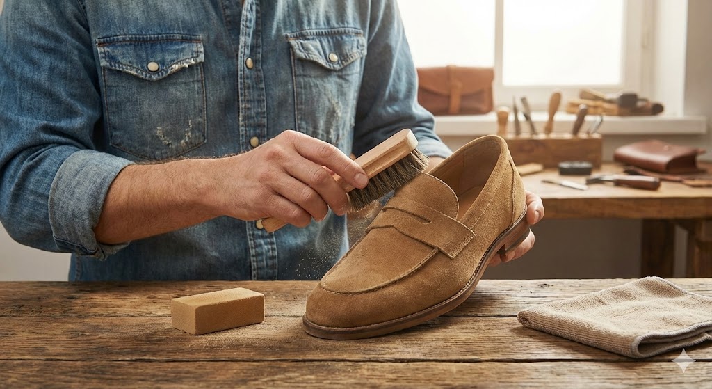 Limpar Sapato De Camurça