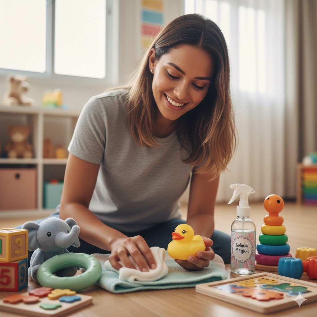 Limpar Brinquedos De Bebê