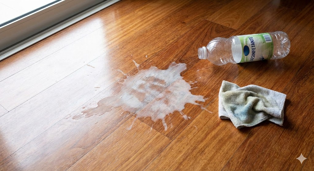 Mancha De Desinfetante