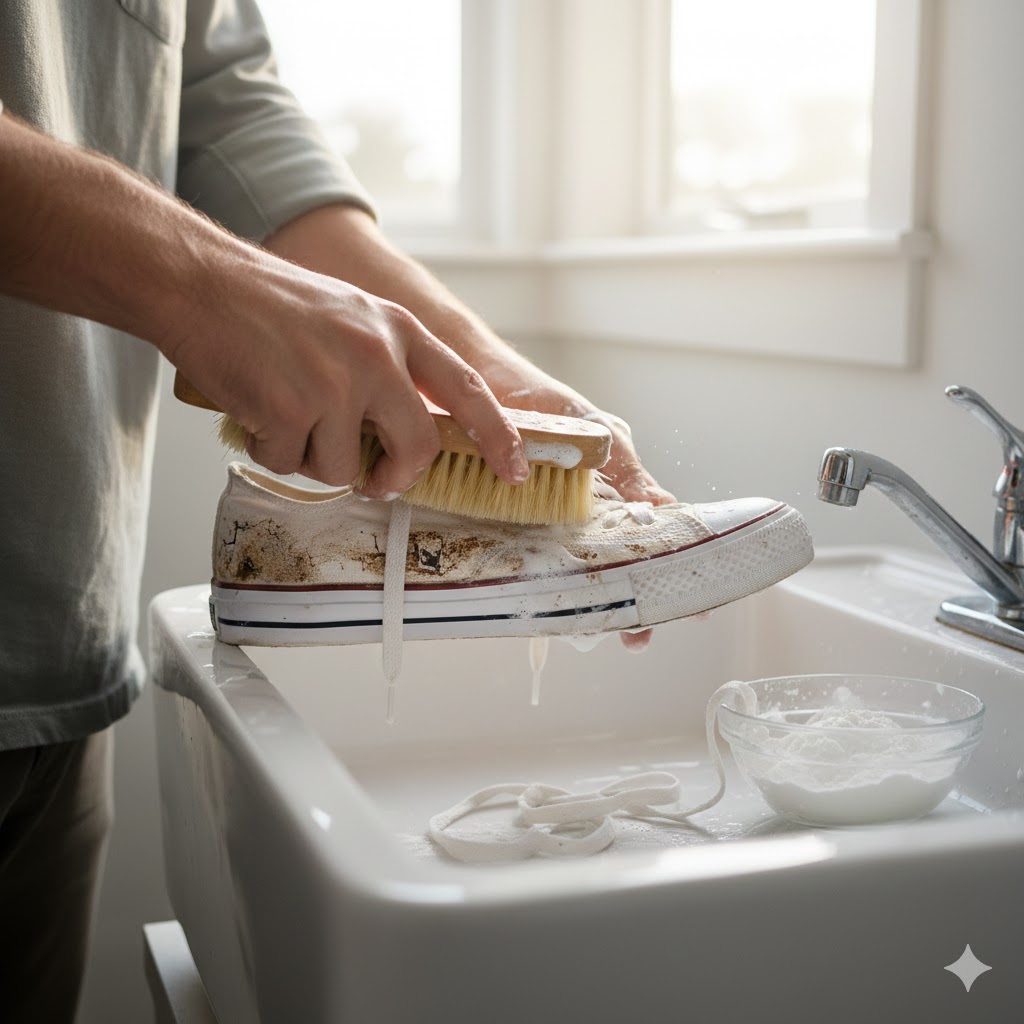 Como Lavar Tênis Branco para Deixá-los Novos