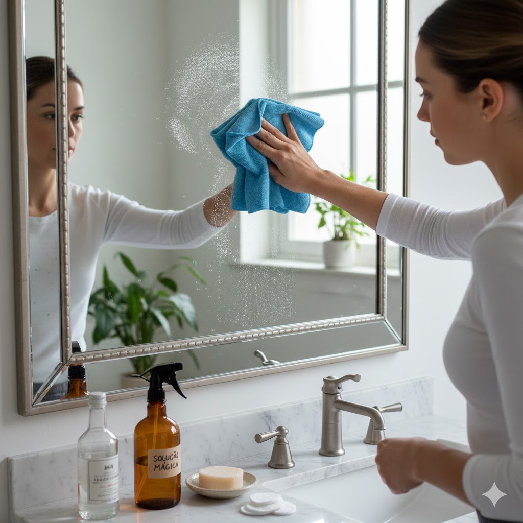 Como Limpar Espelhos