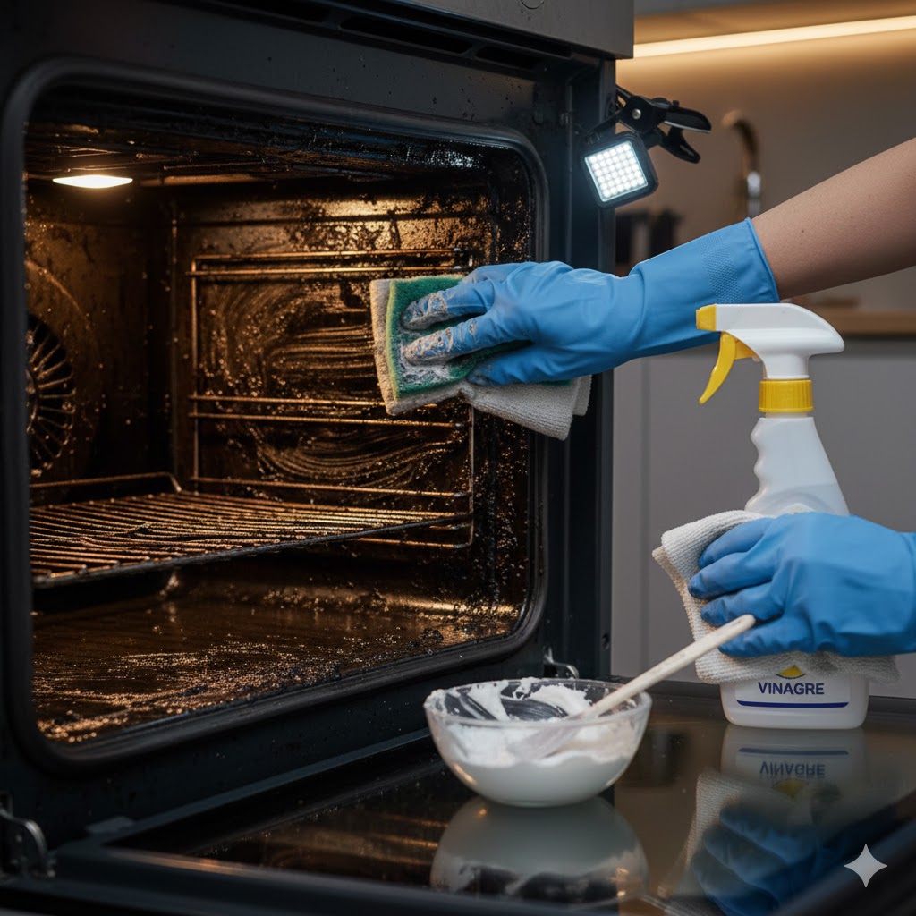 Como Limpar Forno Engordurado