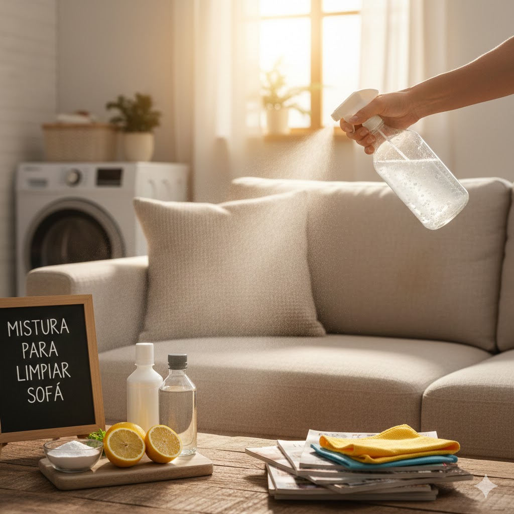 Mistura para limpar sofá: 7 receitas para testar em casa
