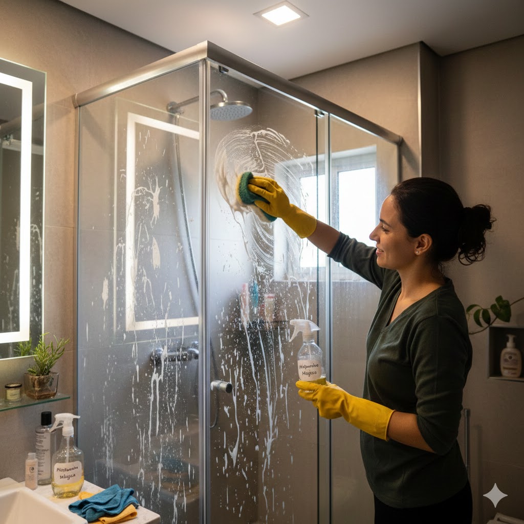 Mistura para limpar box: conheça o passo a passo e os principais cuidados