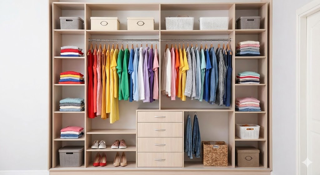 Como Organizar seu Guarda-Roupa de Forma Prática