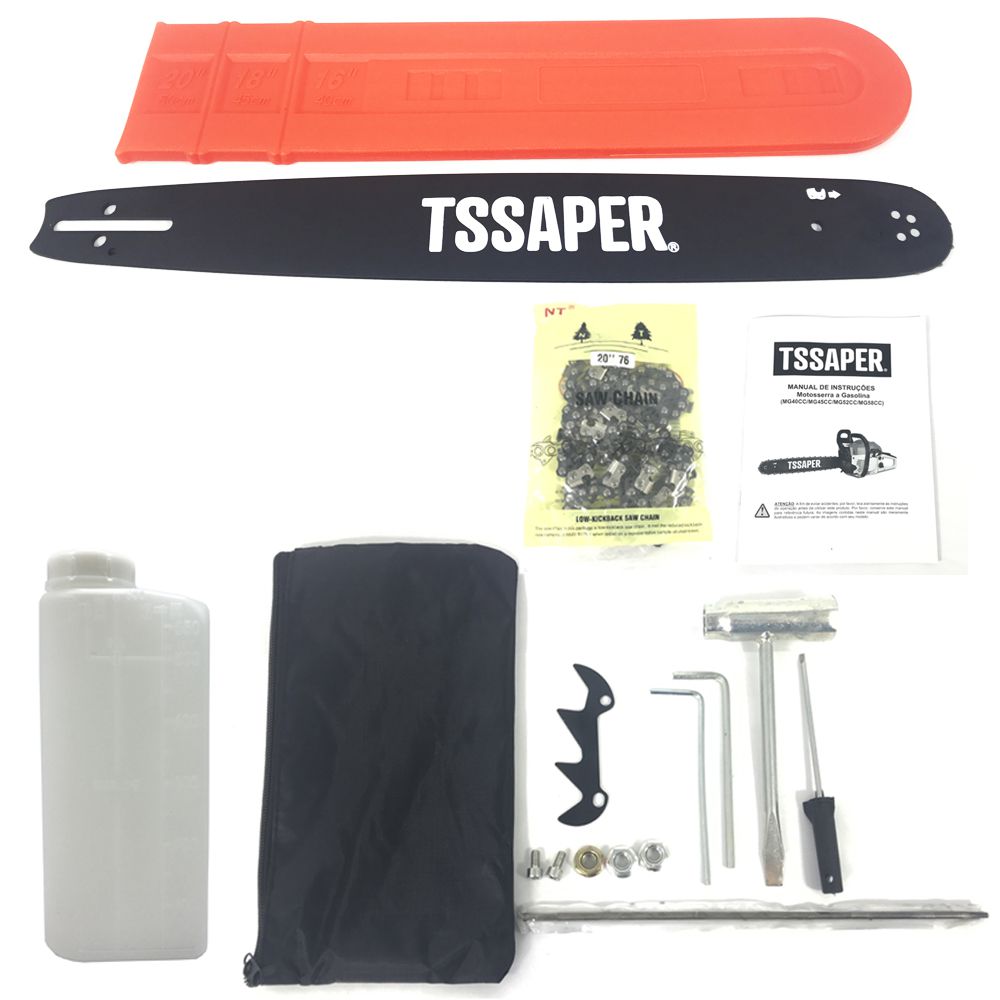 Motosserra A Gasolina 52cc Sabre 20 Profissional Mg52cc - Tssaper