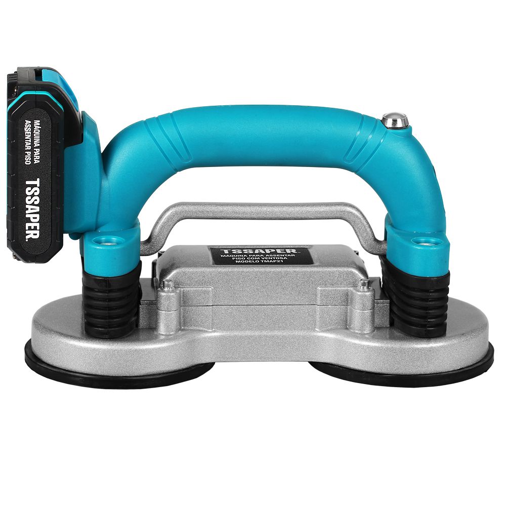 Máquina para assentar piso com ventosa dupla 180w à bateria 21v