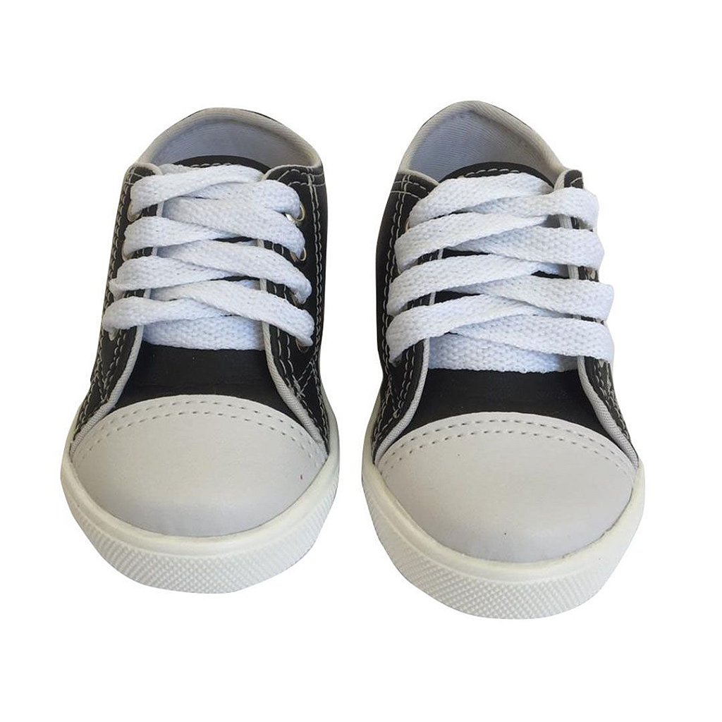 TÊNIS ALL STAR JEANS PRETO - Mid Infantil