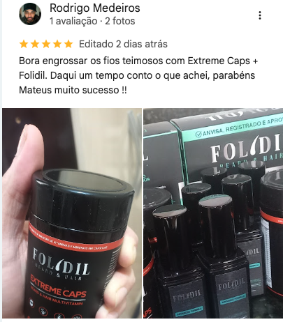 Avaliação Folidil Google