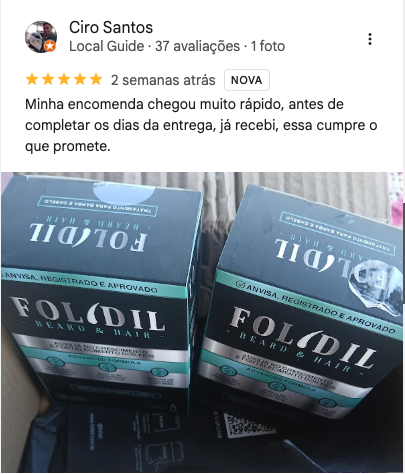 Avaliação Folidil Google
