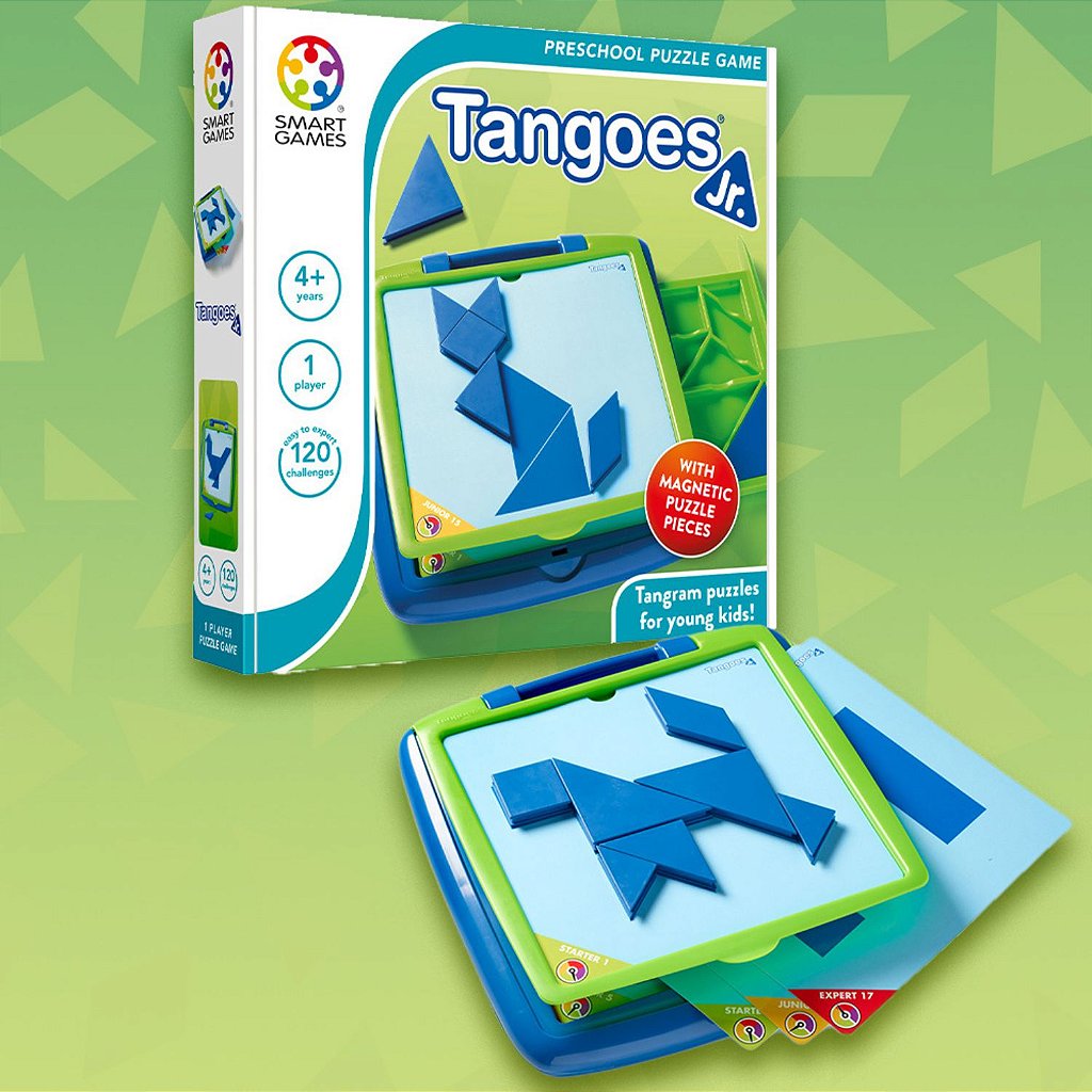 D-fantix magnético tangram quebra-cabeças livro jogo formas dissecção com  solução brinquedos para crianças adultos estudantes desafio (360 padrões) -  AliExpress