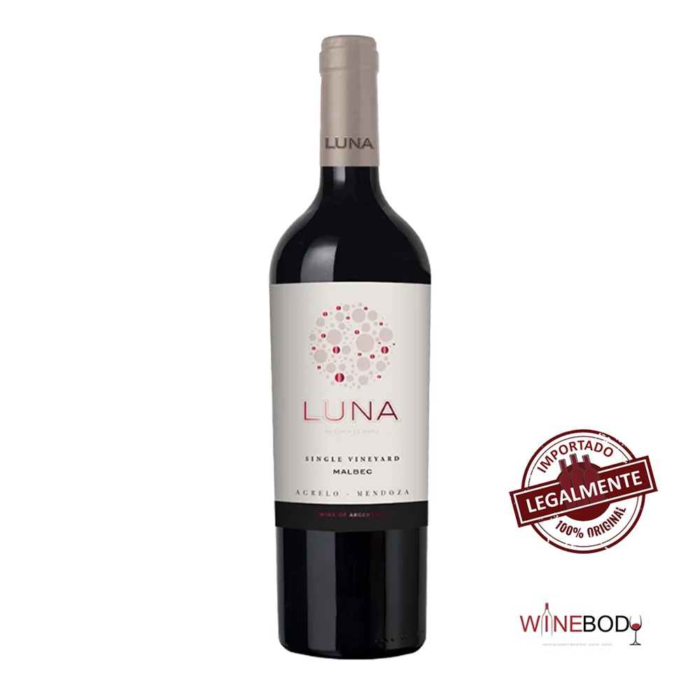 Luna Malbec Single Vineyard - Finca La Anita, Agrelo -Mendoza, Argenti -  Wine Body | Vinhos Nacionais, Importados e Queijos