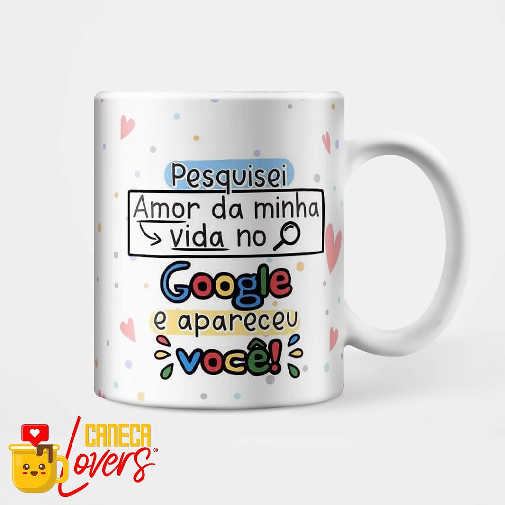 Caneca Dia dos Namorados FLORK - Você Roubou Meu Coração