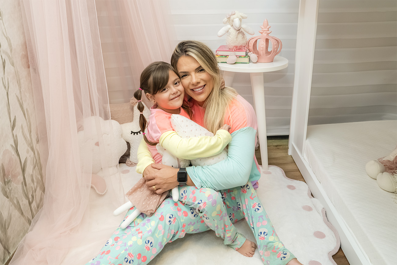 Quarto da Manuella Roberta e filha