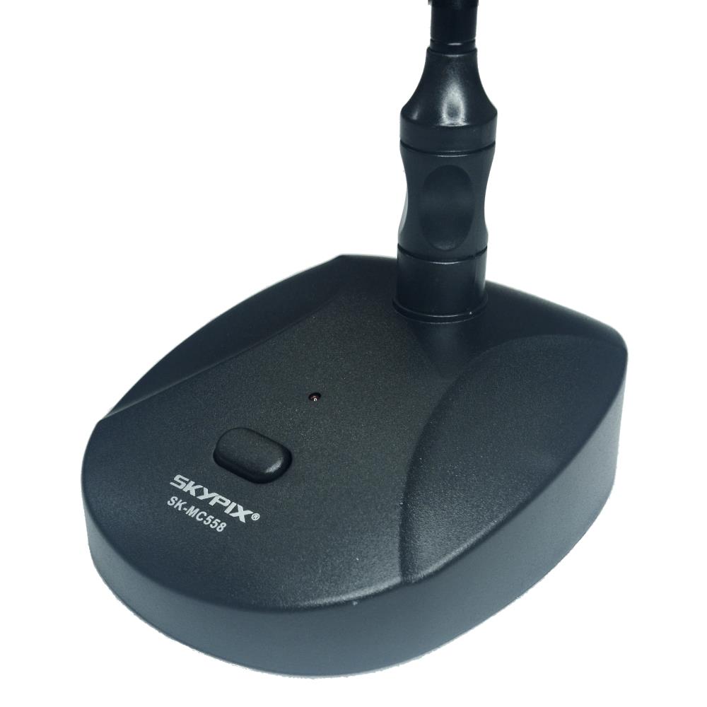 Microfone Profissional de Mesa Gooseneck 46cm SK-MC558 - SKYPIX