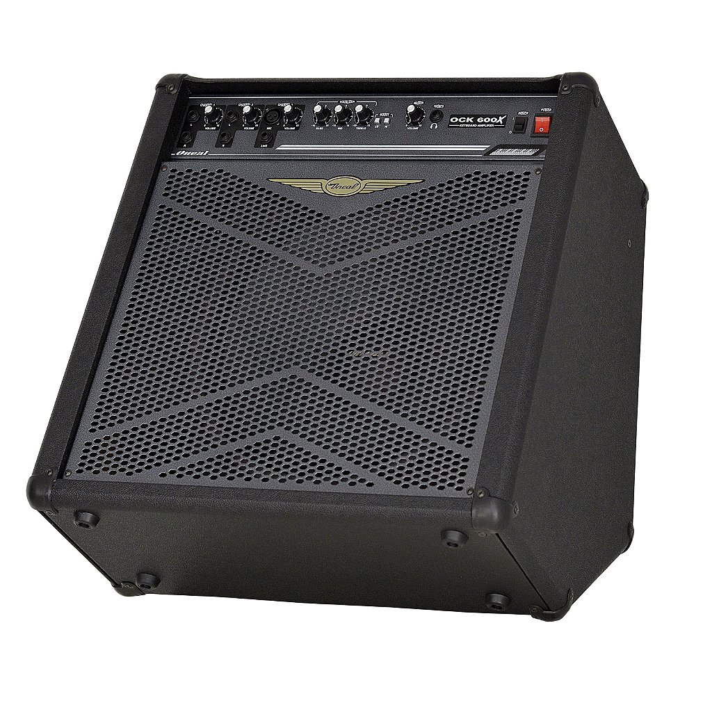 Amplificador Para Teclado e Voz 200W Preto OCK 600X CR - ONEAL