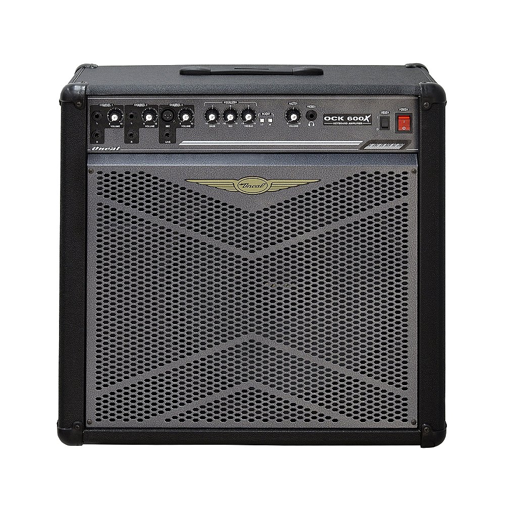 Amplificador Para Teclado e Voz 200W Preto OCK 600X CR - ONEAL