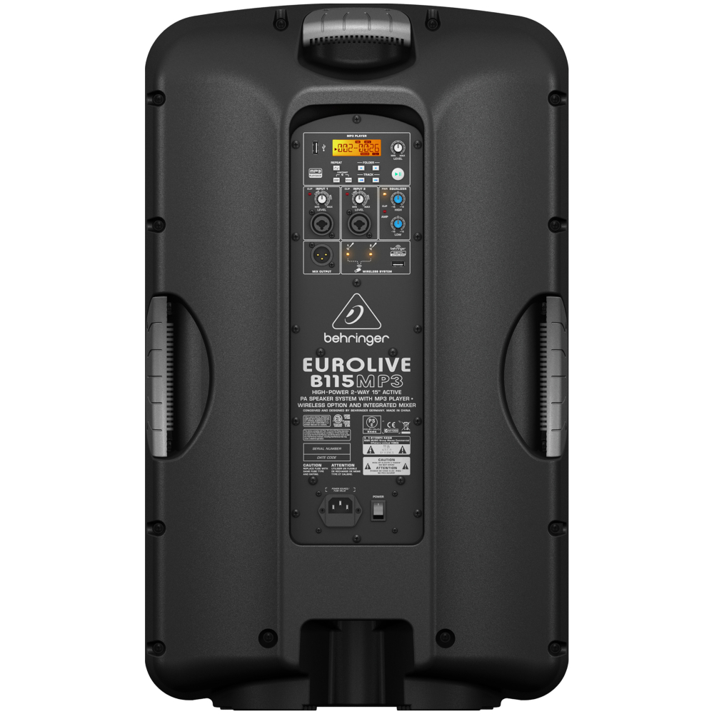 Caixa Acústica Ativa 1000W B115 MP3 - BEHRINGER - KEEPSOUND - Loja