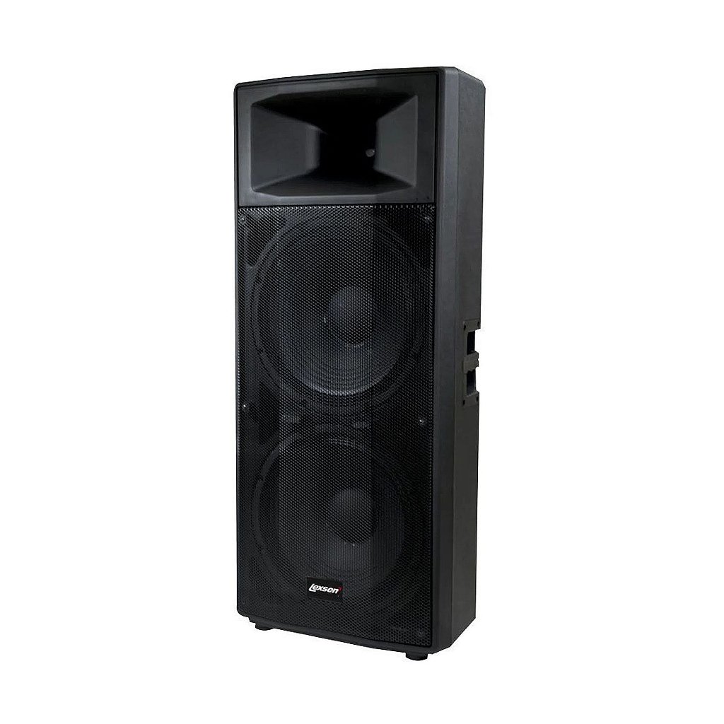Caixa Ativa 1200W 2 x 15 polegadas LXX-215A - LEXSEN - KEEPSOUND