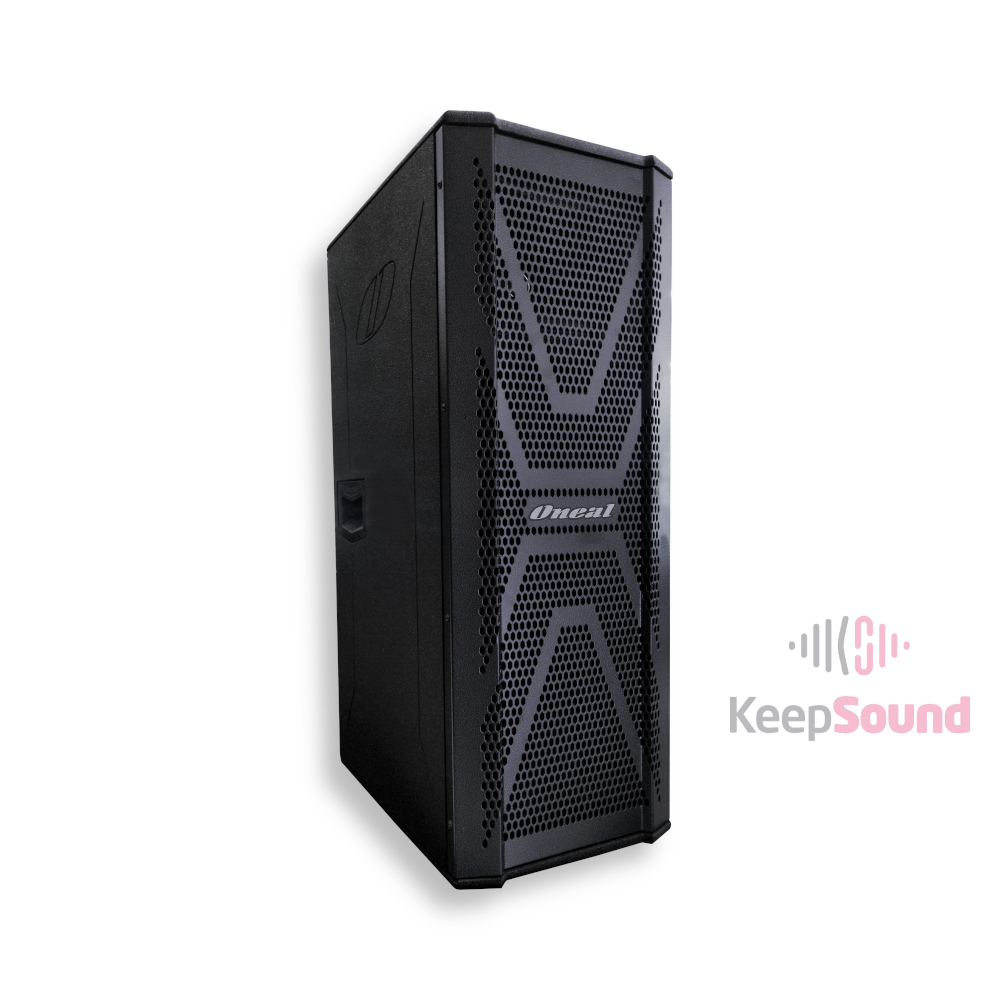 Caixa Ativa 2 x 8 Polegadas OPB 3800X PT - ONEAL - KEEPSOUND