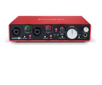 Interface De Áudio 2° Geração SCARLETT 2i4 - FOCUSRITE - KEEPSOUND