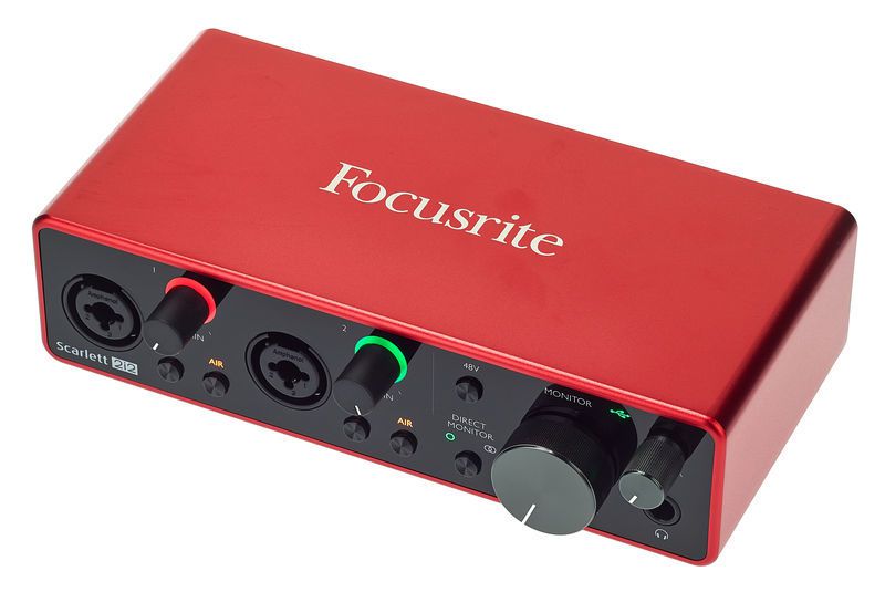 Interface De Audio 3° Geração SCARLETT 2i2 - FOCUSRITE - KEEPSOUND