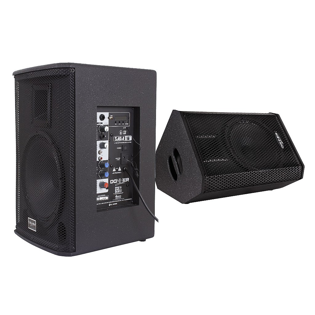 アライアンスほぼハーフコンプリートセット！ Kit Igreja Caixa Ativa + Passiva 200W 10 pol KIT SAGA 10 – DONNER