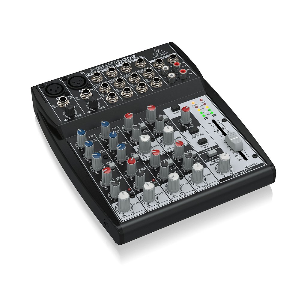 Mesa de Som 6 Canais XENYX 1002 - BEHRINGER - KEEPSOUND - Loja de