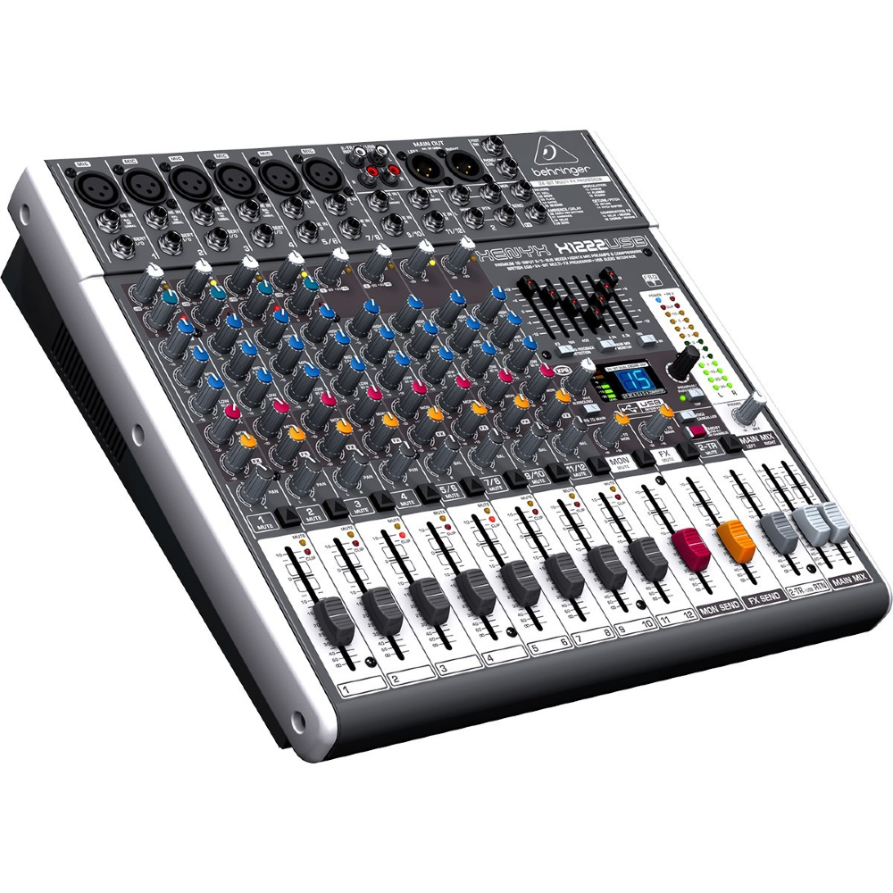 極上品　Schmitt DH 1404ー8XX ≪Spey Master≫ Mesa De Som Analógica Com 12 Canais XENYX X1222 USB - BEHRINGER