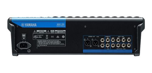 Mesa De Som Analógica Com 20 Canais MG20XU - YAMAHA - KEEPSOUND