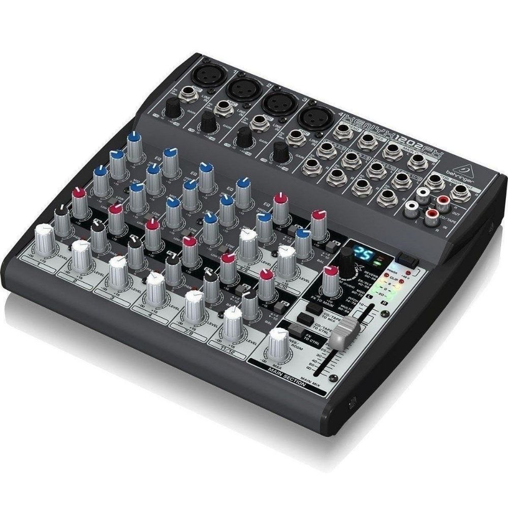 BEHRINGER XENYX 1202FX アナログミキサー Mesa De Som Analógica XENYX 1202 - BEHRINGER - KEEPSOUND - Loja de