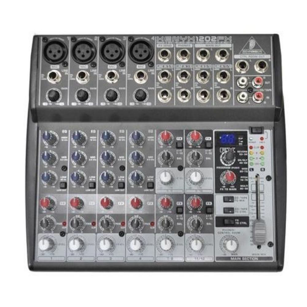 Mesa De Som Analógica XENYX 1202 - BEHRINGER - KEEPSOUND - Loja de