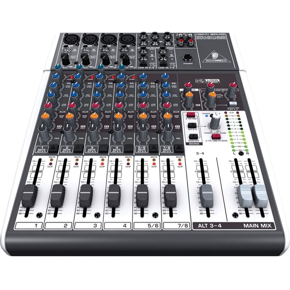Mesa De Som Analógica XENYX 1204 USB - BEHRINGER - KEEPSOUND