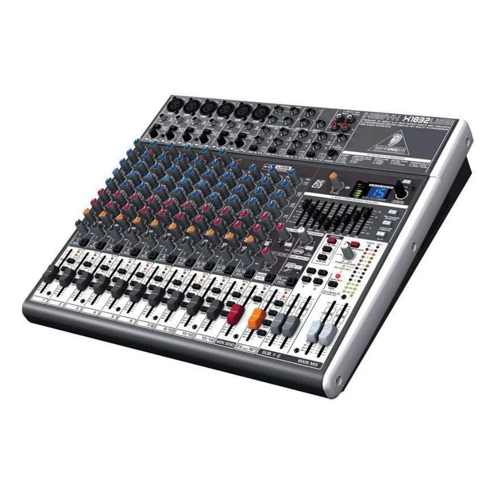 BEHRINGER XENYX X2222USB アナログミキサー　ジャンク Mesa de Som Behringer X2222USB - 22 Canais, Interface USB