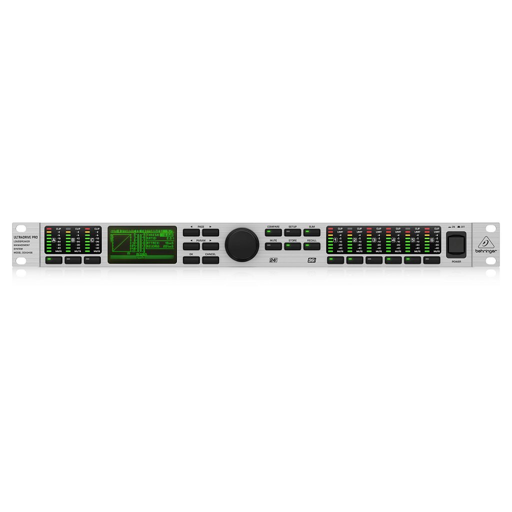 Processador e Crossover Digital DCX2496 - BEHRINGER - KEEPSOUND