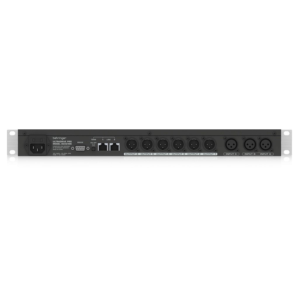 Processador e Crossover Digital DCX2496 - BEHRINGER - KEEPSOUND