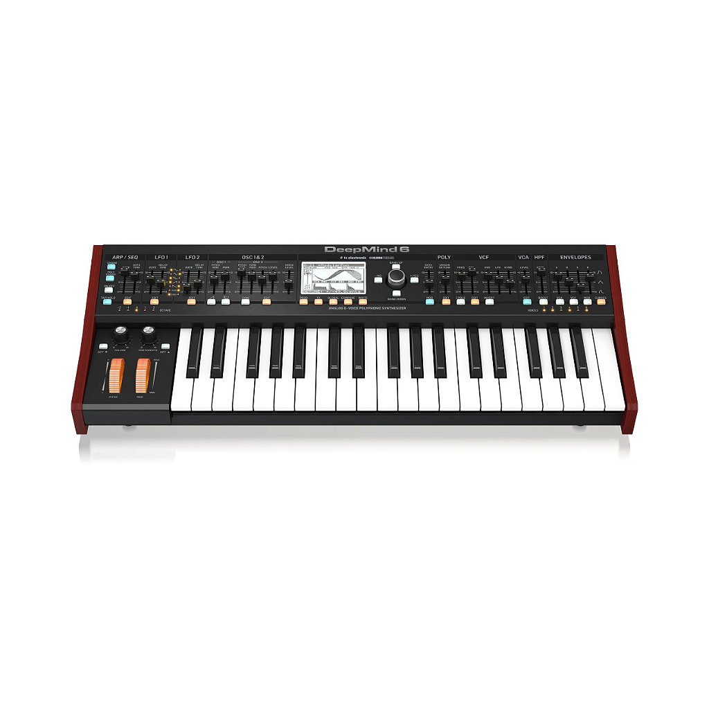 鍵盤楽器 Behringer DeepMind6 analog synthsizer Sintetizador Analógico 37 Teclas DEEPMIND 6 - BEHRINGER