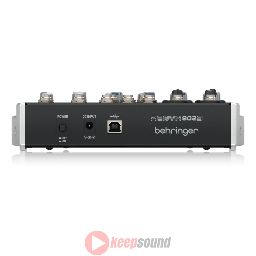 Mesa de Som Analógica 8 Canais XENYX 802S - BEHRINGER - KEEPSOUND