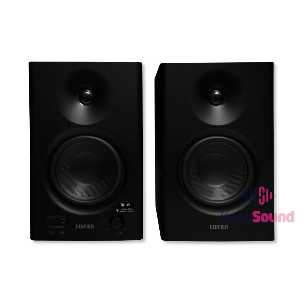 Edifier MR4 スタジオモニタースピーカー 42W ブラック Monitor de Referência 42W Preto (Par) MR4 - EDIFIER - KEEPSOUND