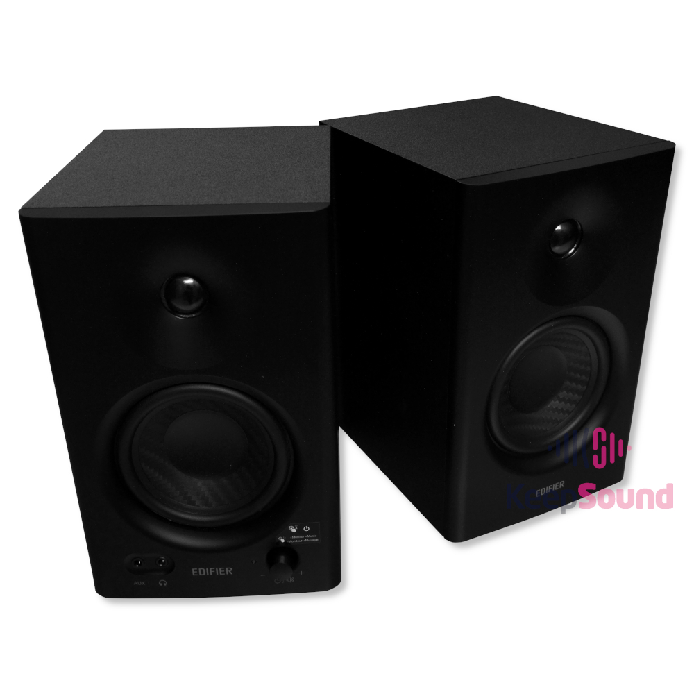 Monitor de Referência 42W Preto (Par) MR4 - EDIFIER - KEEPSOUND