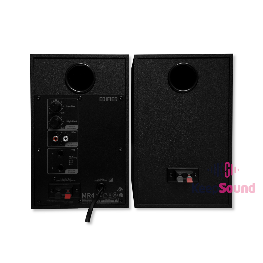 Monitor de Referência 42W Preto (Par) MR4 - EDIFIER - KEEPSOUND