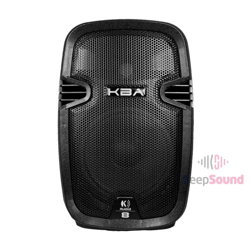 Caixa Ativa 110W 8 polegadas KBA 8 - K-AUDIO - KEEPSOUND - Loja de