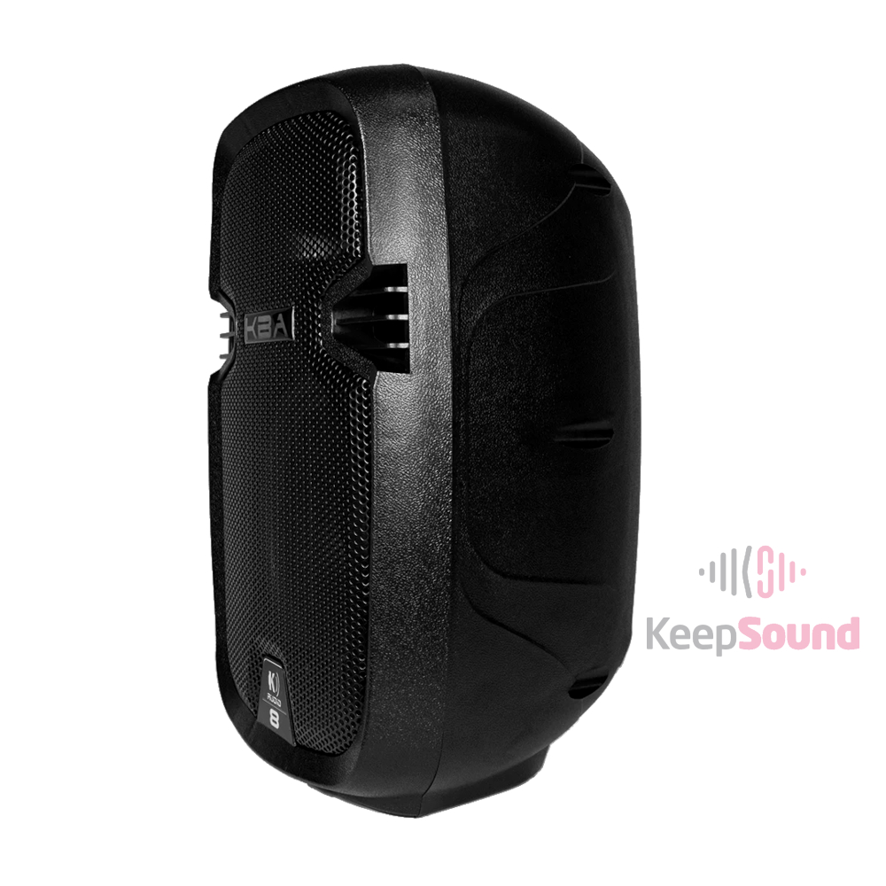 Caixa Ativa 110W 8 polegadas KBA 8 - K-AUDIO - KEEPSOUND - Loja de
