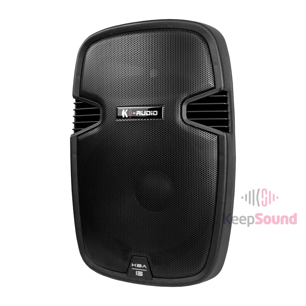 Caixa Ativa 350W 15 polegadas KBA 15 - K-AUDIO - KEEPSOUND - Loja